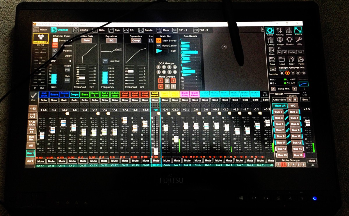 Das Behringer X32 Rack im LiveBetrieb optimal bedienen