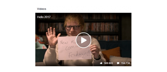 Fannah – nicht nur bei Facebook: Ed Sheeran / © Ed Sheeran, Musik-Marketing.net