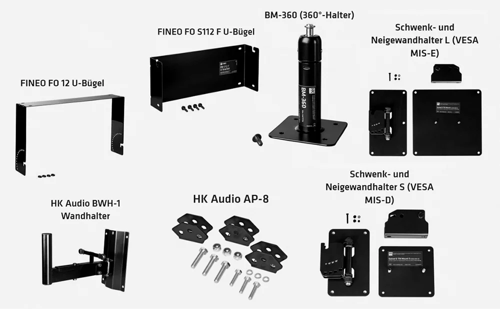 Reichhaltiges Zubehör / © HK Audio