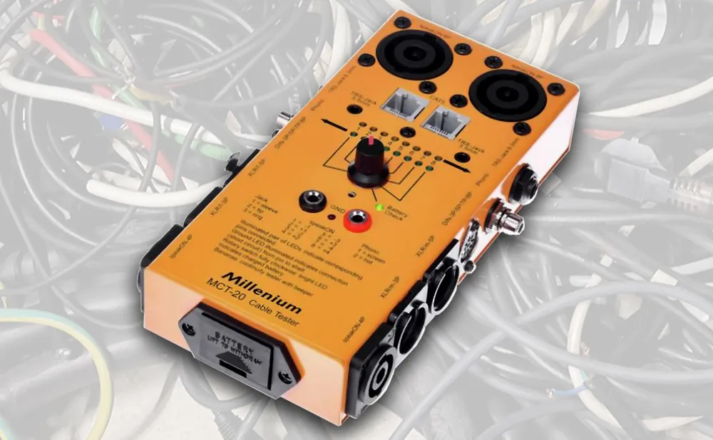 Der Kabeltester Millenium MCT 20 © Andy C. / Thomann