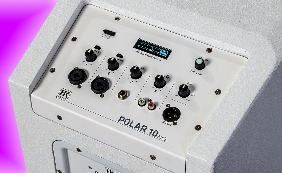 4-Kanal-Mixer mit Phantom Power © HK Audio