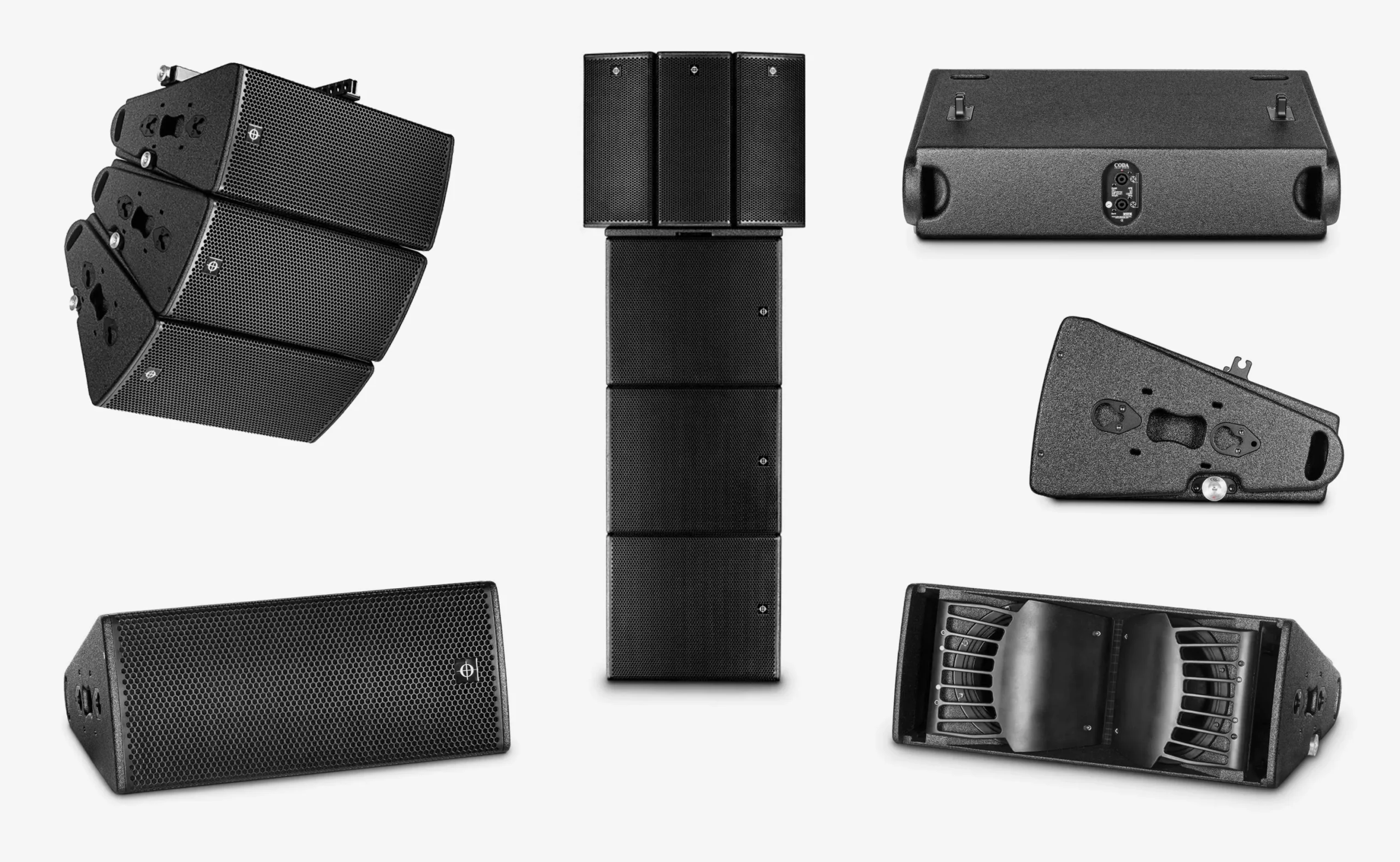 Montage Variationen und Details (Zur Vergrößerung ins Bild klicken) © Coda Audio