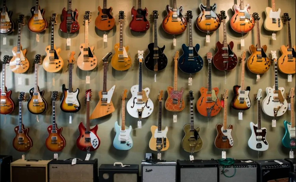 Große Ausstellwand auf der Guitar Show Denmark © Guitar Show Denmark