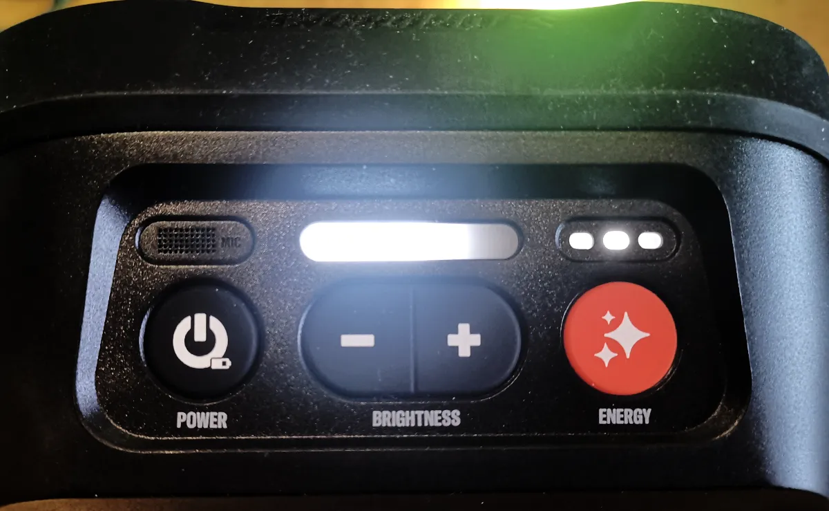 Das Bedienfeld © Engelmann Promotion