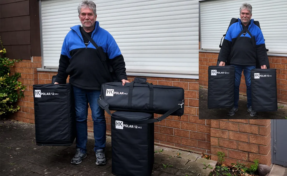 Das Polar-System ist durchaus transportabel © Engelmann Promotion