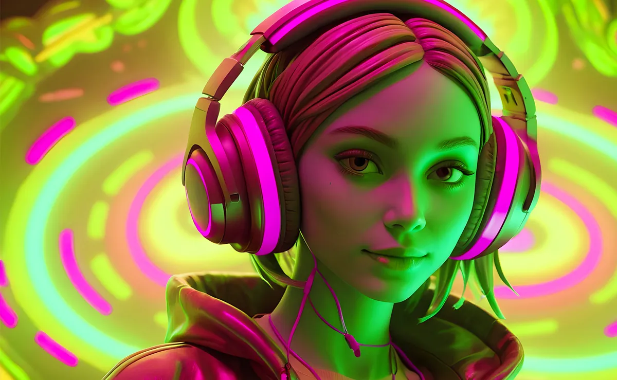 Viralität in der Virtualität: Hören und surfen ... &copy; AI generated, Satheesh Sankaran