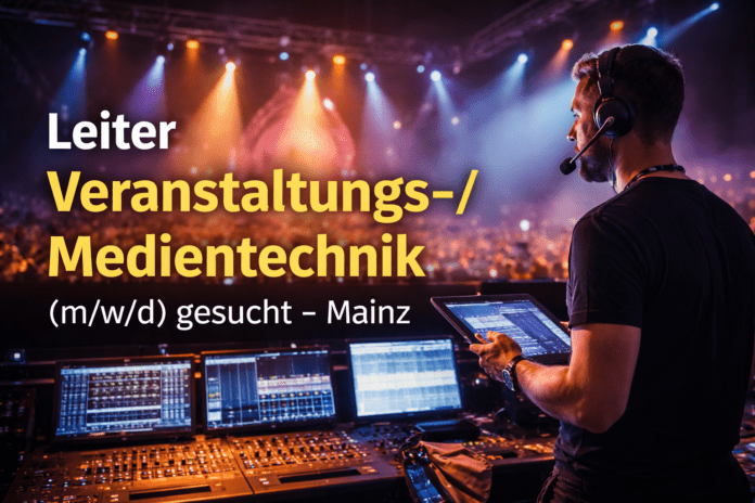 Projektleiter Eventtechnik Medientechnik Mainz