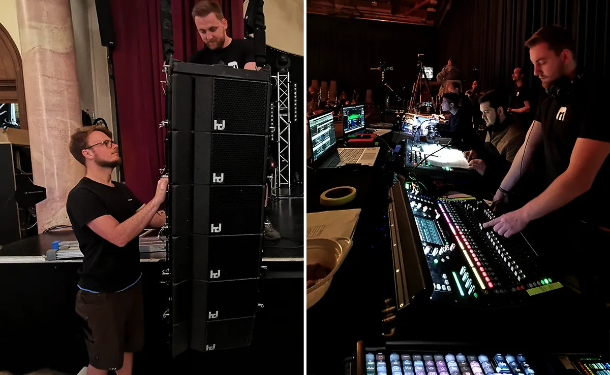 Ob als StageHand oder FOH-Techniker ... © Engelmann Promotion