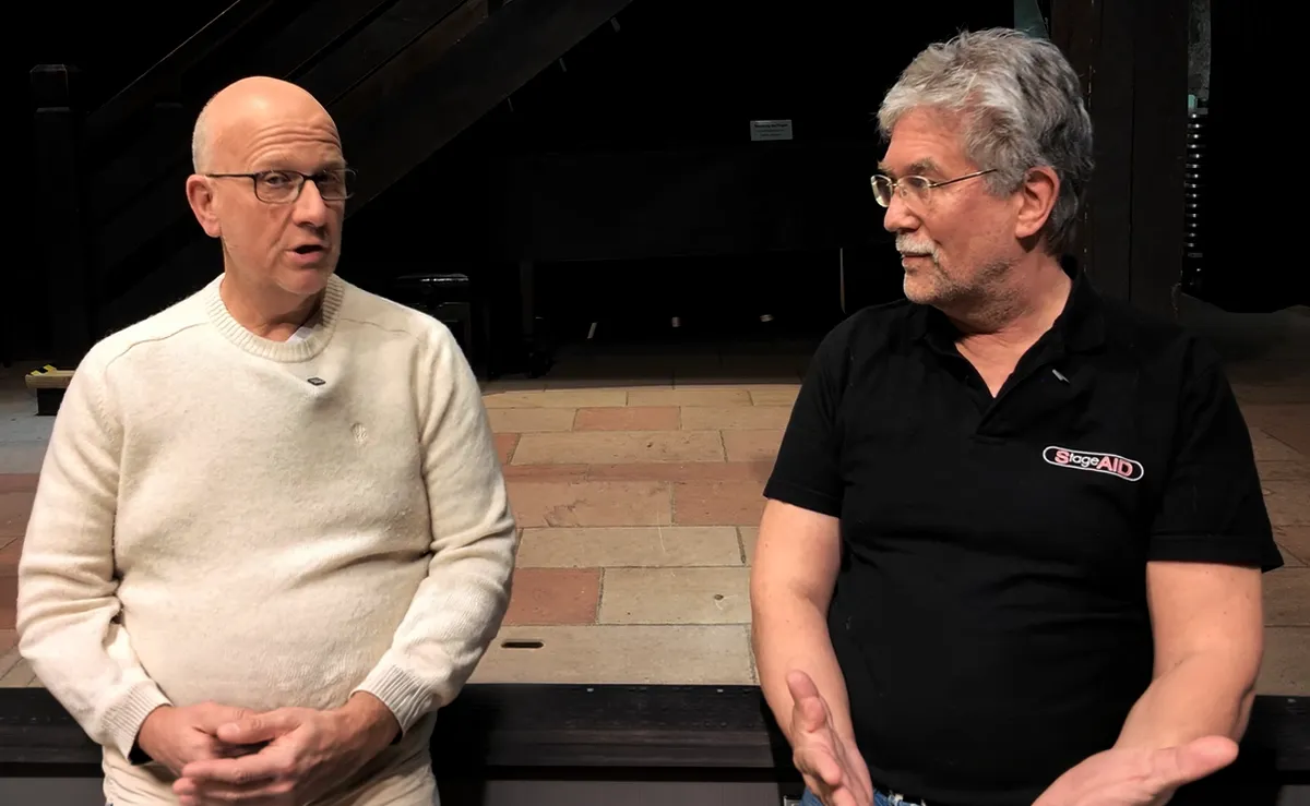 Clemens und Jörg im Interview © Engelmann Promotion