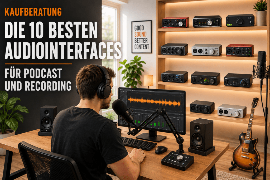 Die 10 besten Audio Interfaces bis 350 Euro
