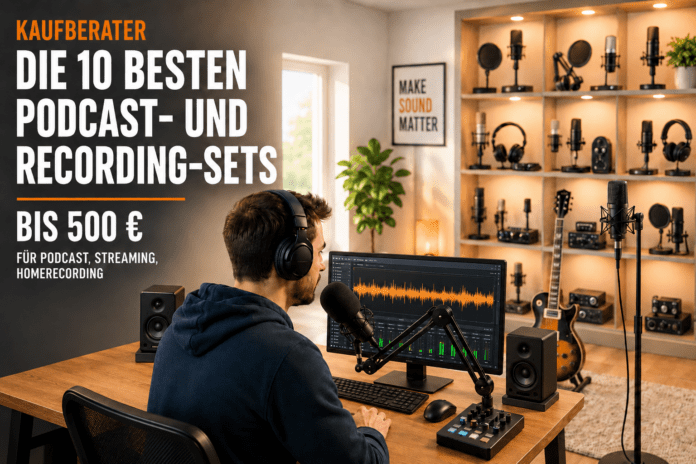 Die 10 besten Podcast und Recording Sets bis 500 €