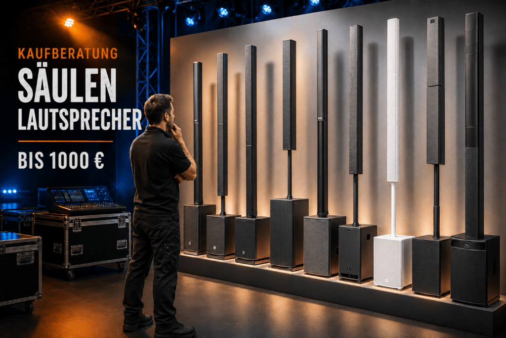 Die 10 besten Säulenlautsprecher bis 1000 Euro