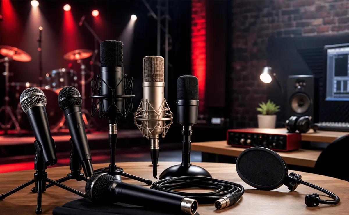 Die 10 besten Gesangsmikrofone unter 100 Euro