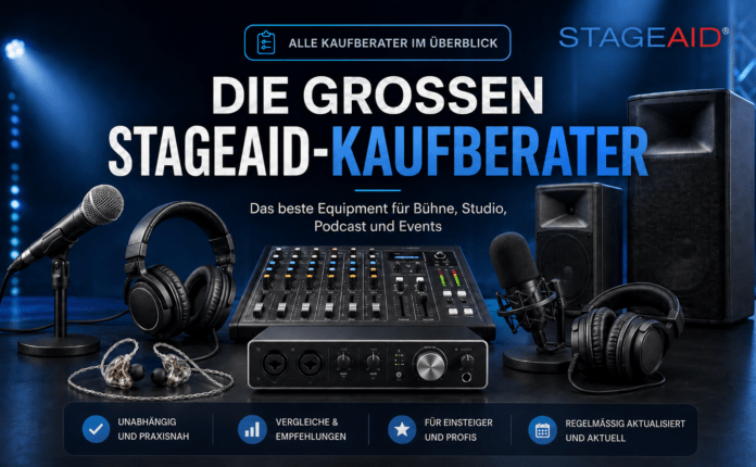 Die großen StageAID Audioequipment-Kaufberater