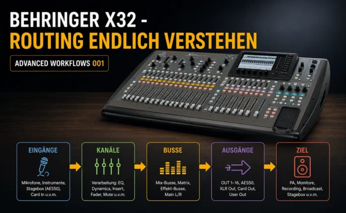 Behringer X32 Routing