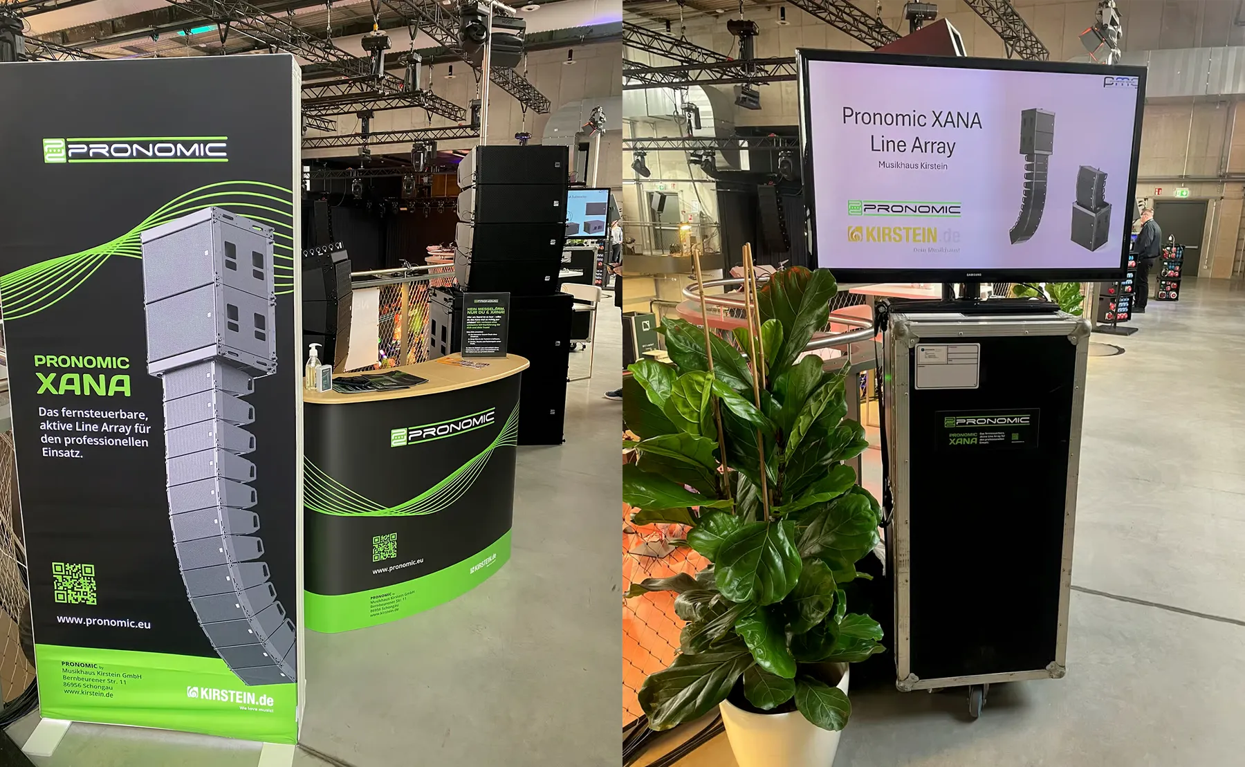 Einblicke Messestand Pronomic auf der LEaT X 2026 in München (Zur Vergrößerung ins Bild klicken)